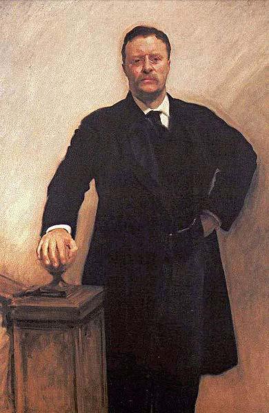 John Singer Sargent Theodore Roosevelt,